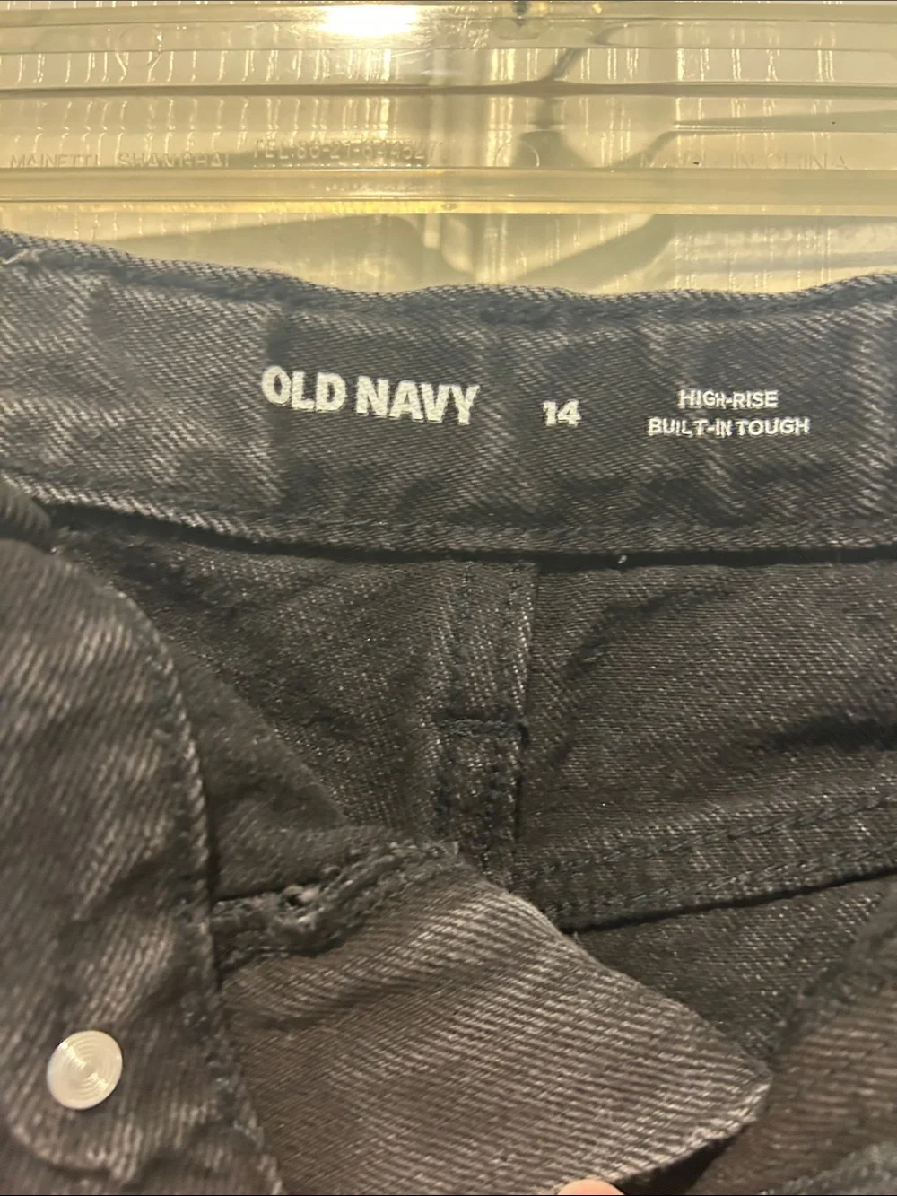 Old Navy Black Distressed Denim Kids' Shorts
